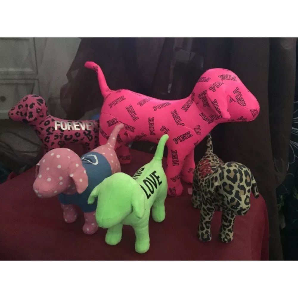 Pink VS Plush Dogs